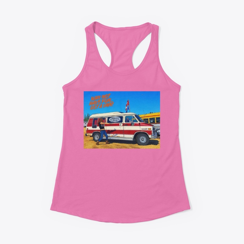 Vanlife cartoonized