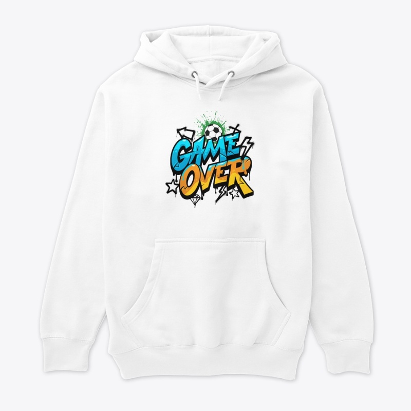 ⚽ Game Over – Football Graphic T-Shirt
