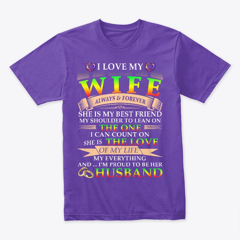 I'm proud to be her husband