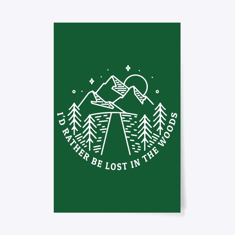 Rather Be Lost In The Woods, Hiking