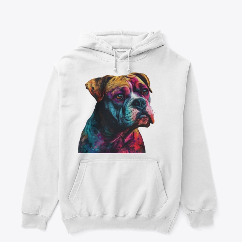 Rainbow Bulldog T-shirt and Hoodie