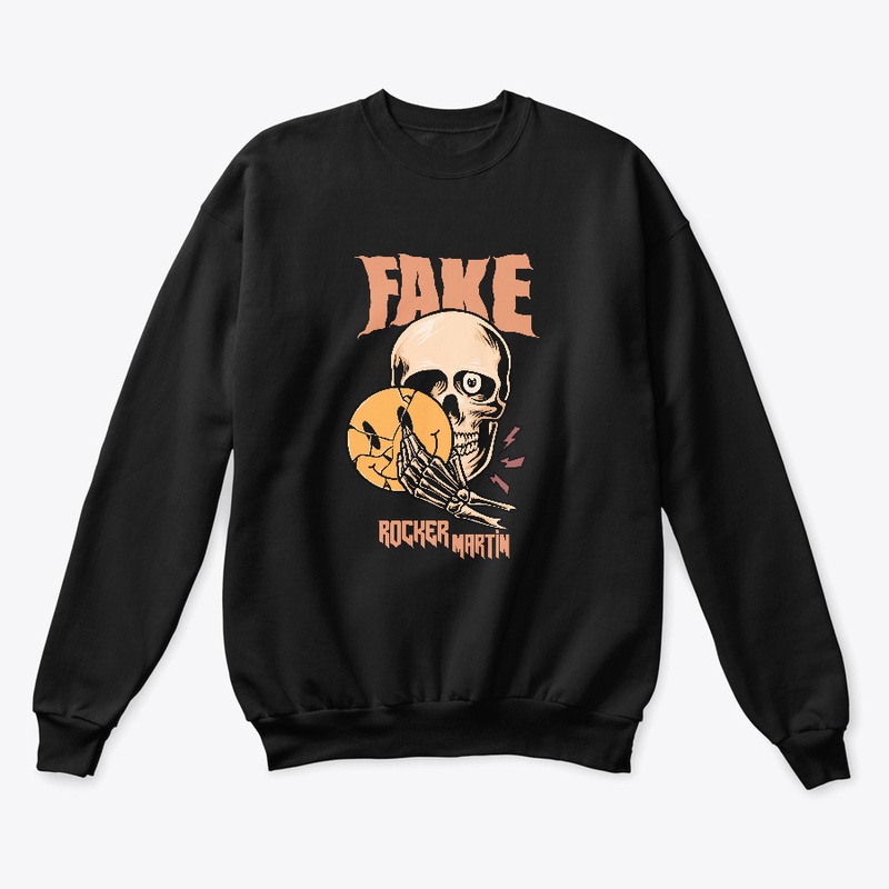 SKULL FAKE SMILE SWEATSHIRT