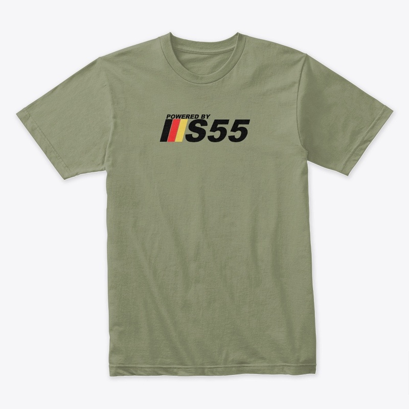 Powered By S55 (German Black Design)