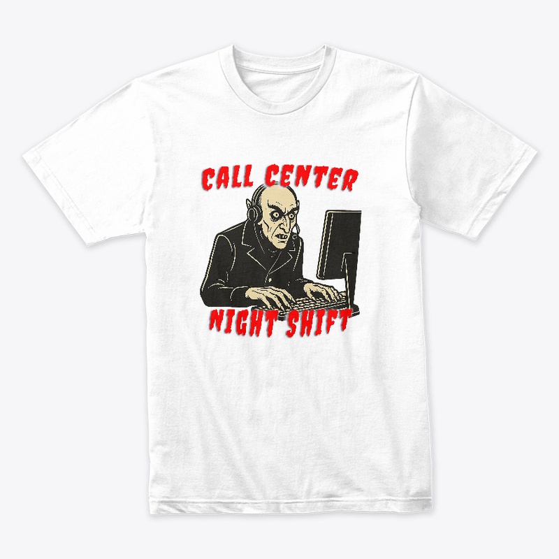 Call Center  Nosferatu Horror Tee