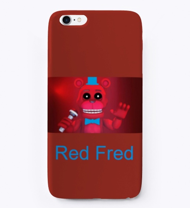 Red Fred Phones And Stickers