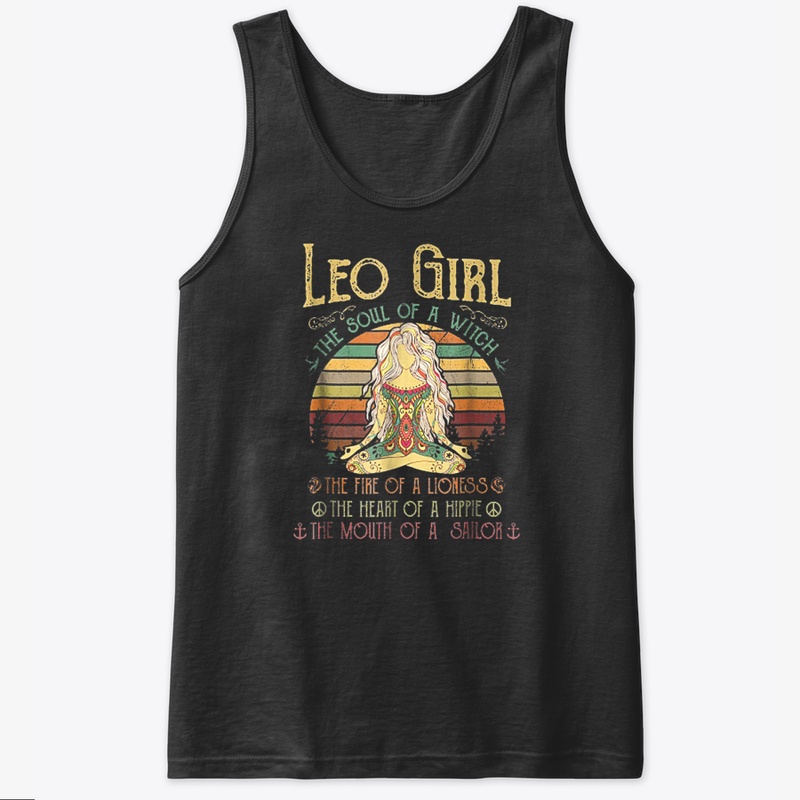 Leo Girl T Shirt July  August Birthday W