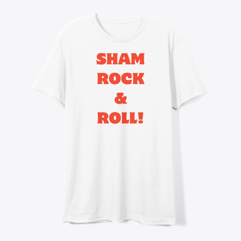 Shamrock & Roll! T-Shirt Design