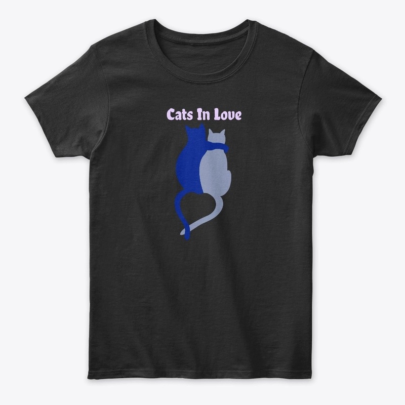 cats in love t-shirts