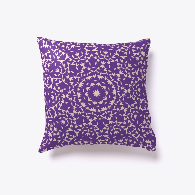 Purple and Snow Penrose