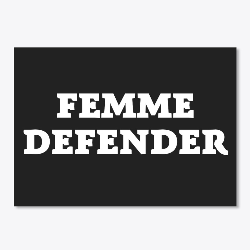 Femme Defender | White