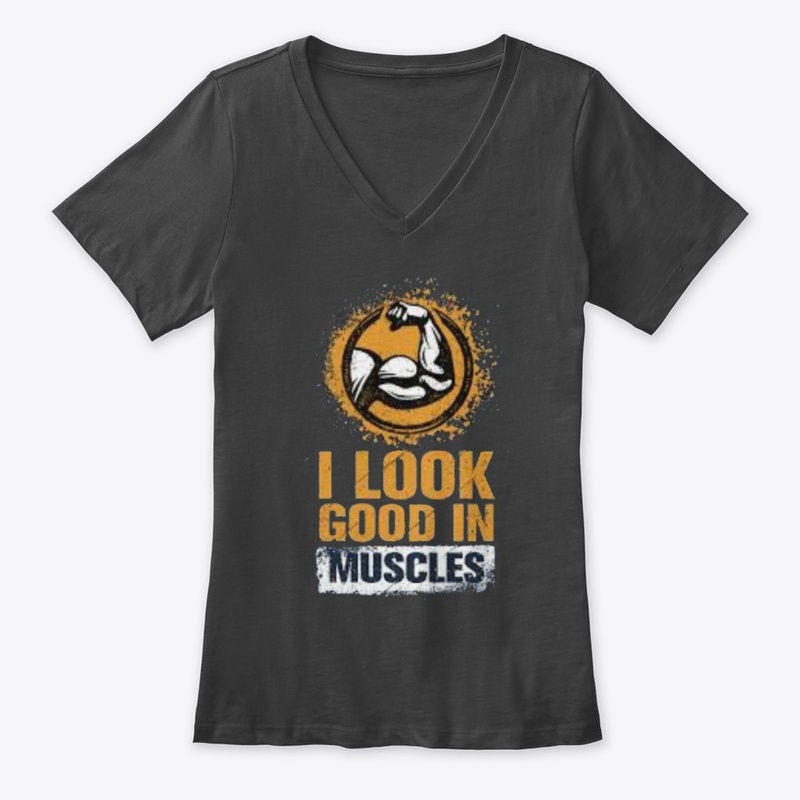 I look good in muscles 