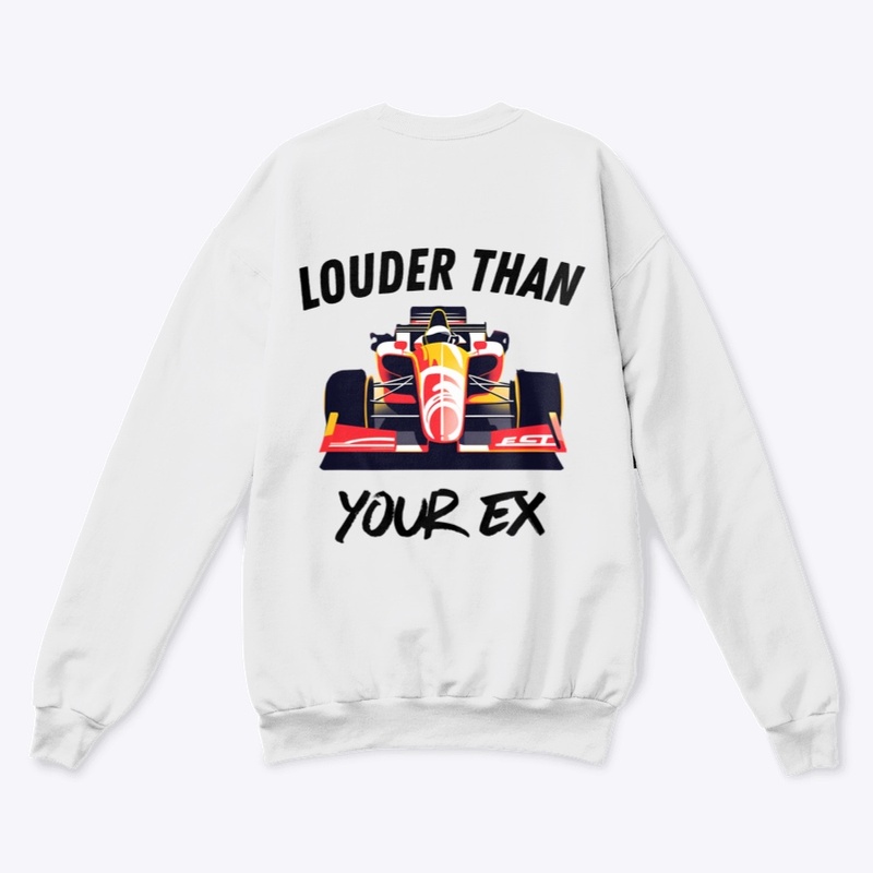 'Louder Than Your Ex' Graphic Car Design