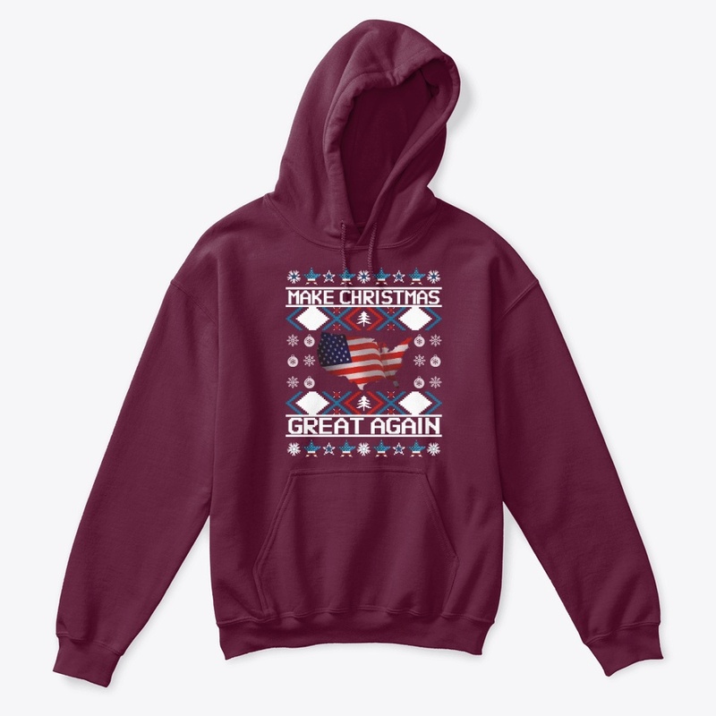 Funny Christmas US Patriotic Clothing