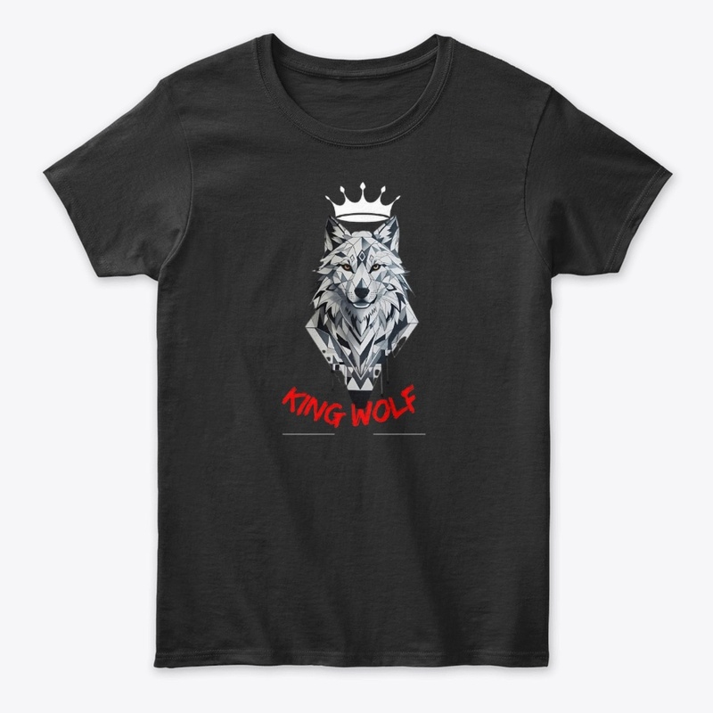 King Wolf – Alpha Typography Design