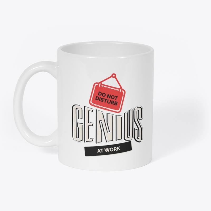 DND Genius At Work Tee
