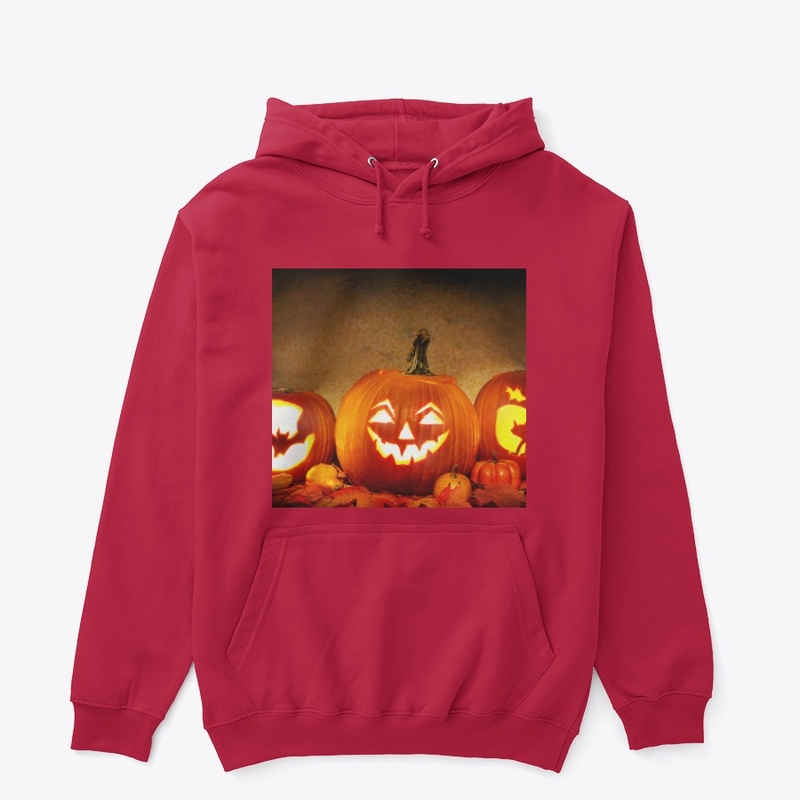 Pumpkins on halloween