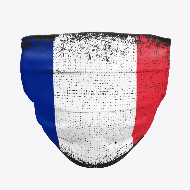 Distressed Flag of France