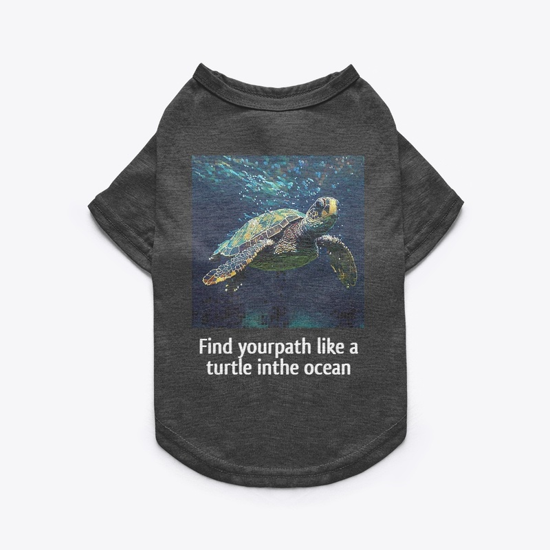 Inspirational turtle shirt
