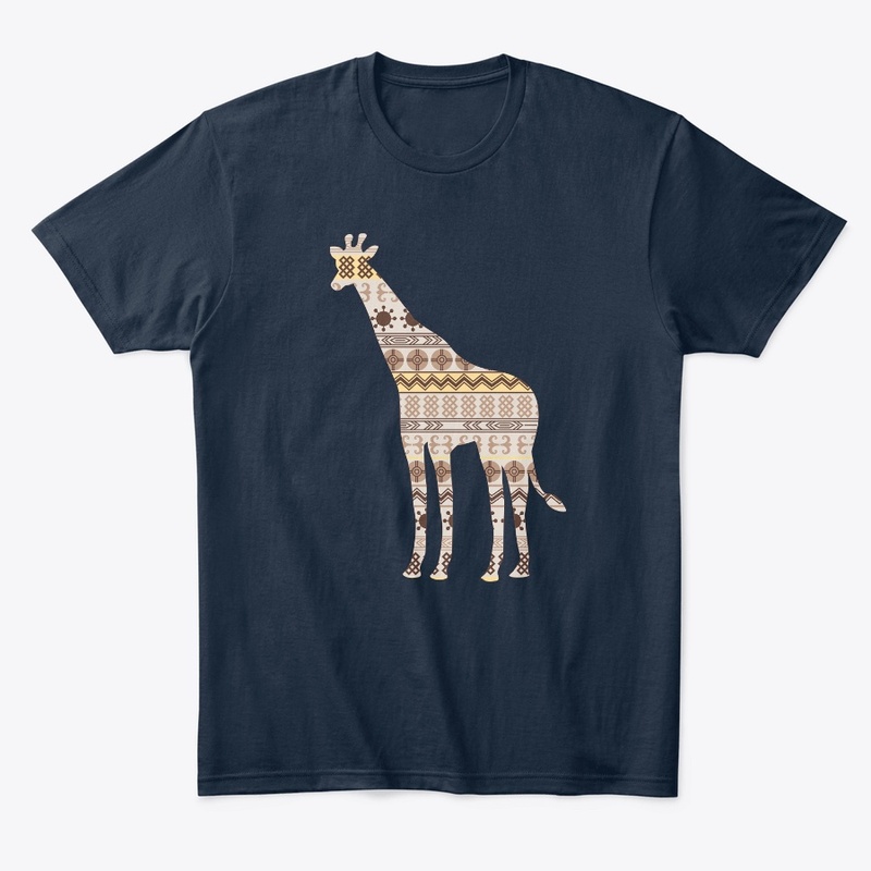 Giraffe Ornament Creative Art Design