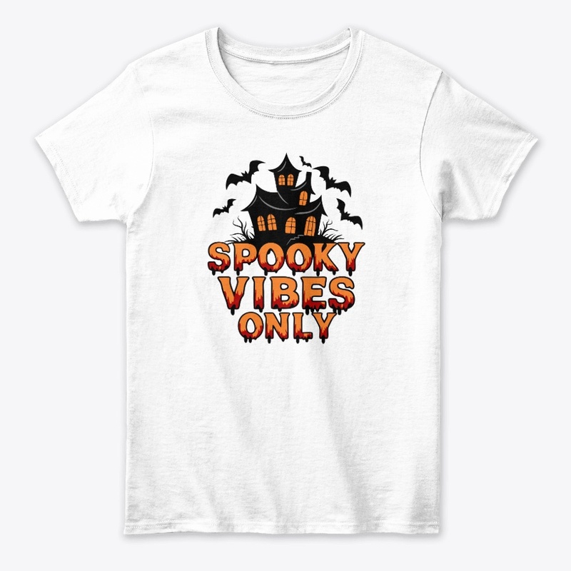 Spooky Vibes Only T-shirt Design