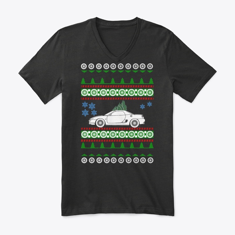 car like MG F Ugly Christmas Sweater