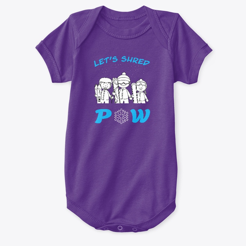 Baby Let's Shred Premium Onesie