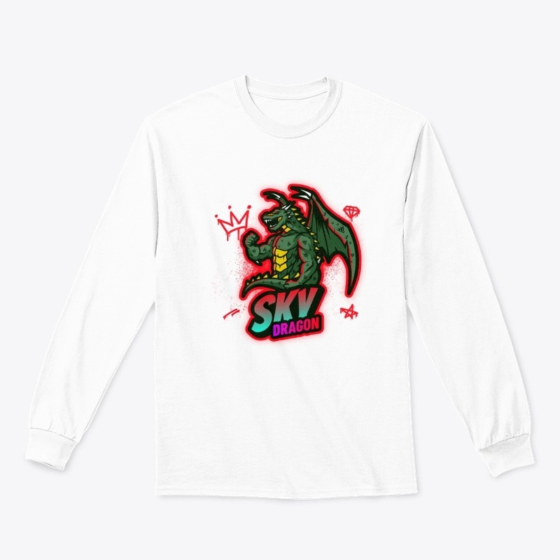 cartoon logo design: sky dragon