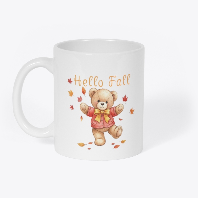 Hello Fall, Fall Teddy Bear