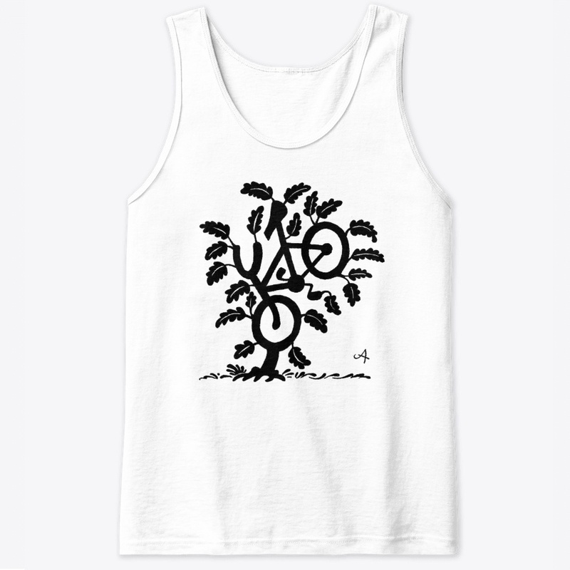 The Bike Tree | White