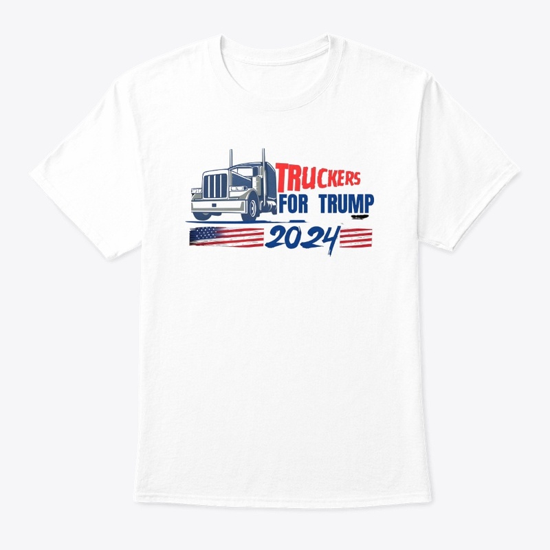 Truckers For Trump 2024 Drivers T-Shirt
