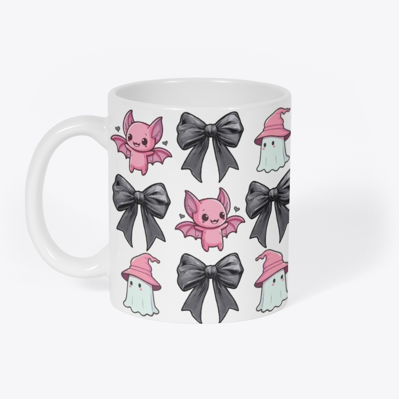 Bow Beyond Boo: Cute Ghost‑Devil 