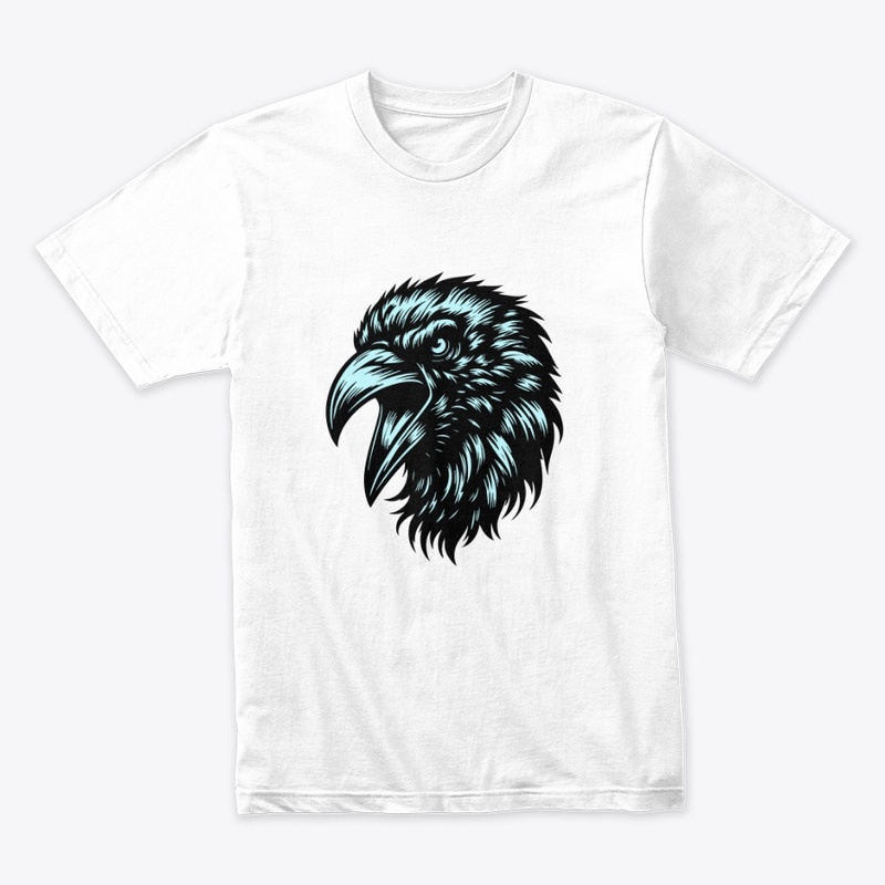 Powerful Angry Crow Art
