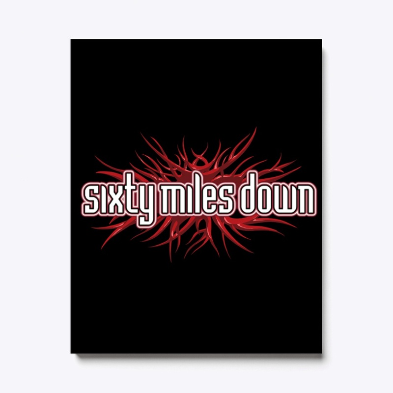 Sixty Miles Down- Red Roots Logo Goodies
