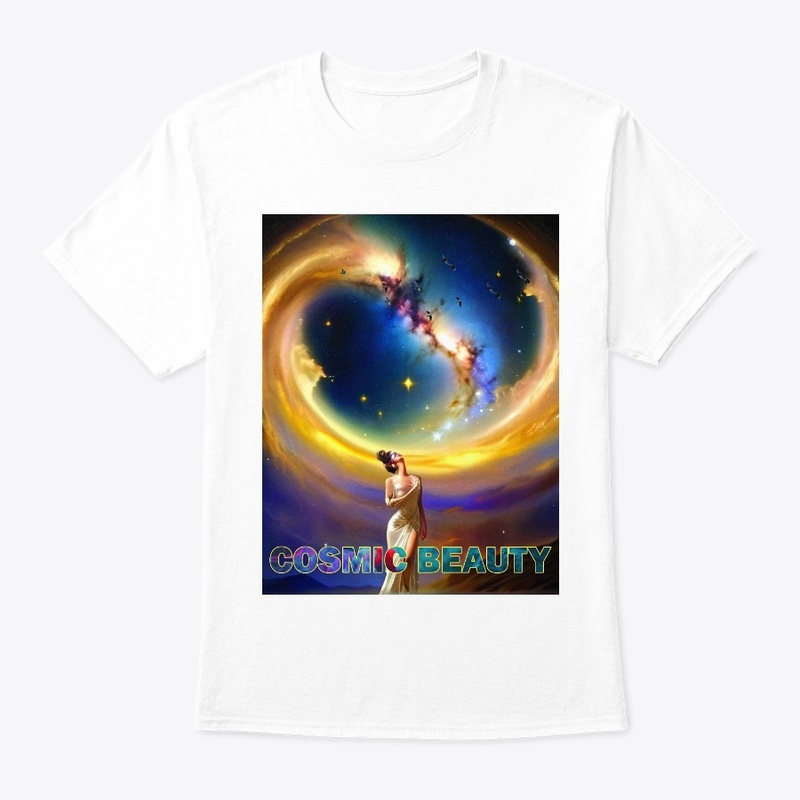 T-shirt design "Cosmic Beauty"
