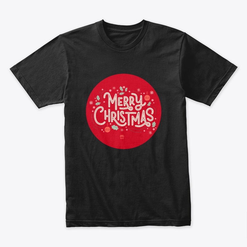 Merry Christmas Wishes  T-Shirt Design