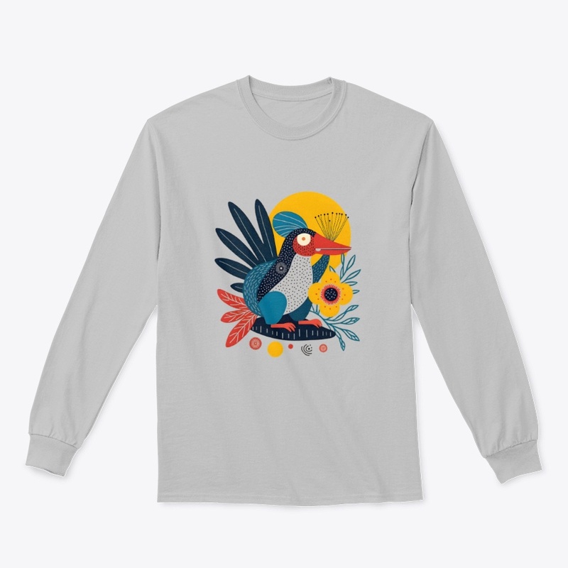 Trendy graphic art T-shirt design