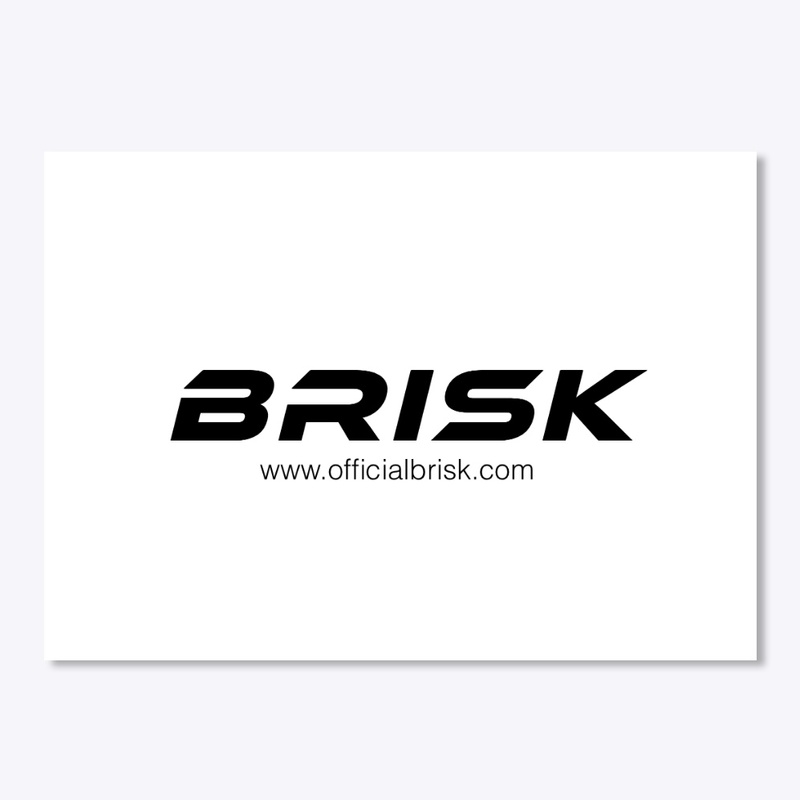 Brisk Sticker