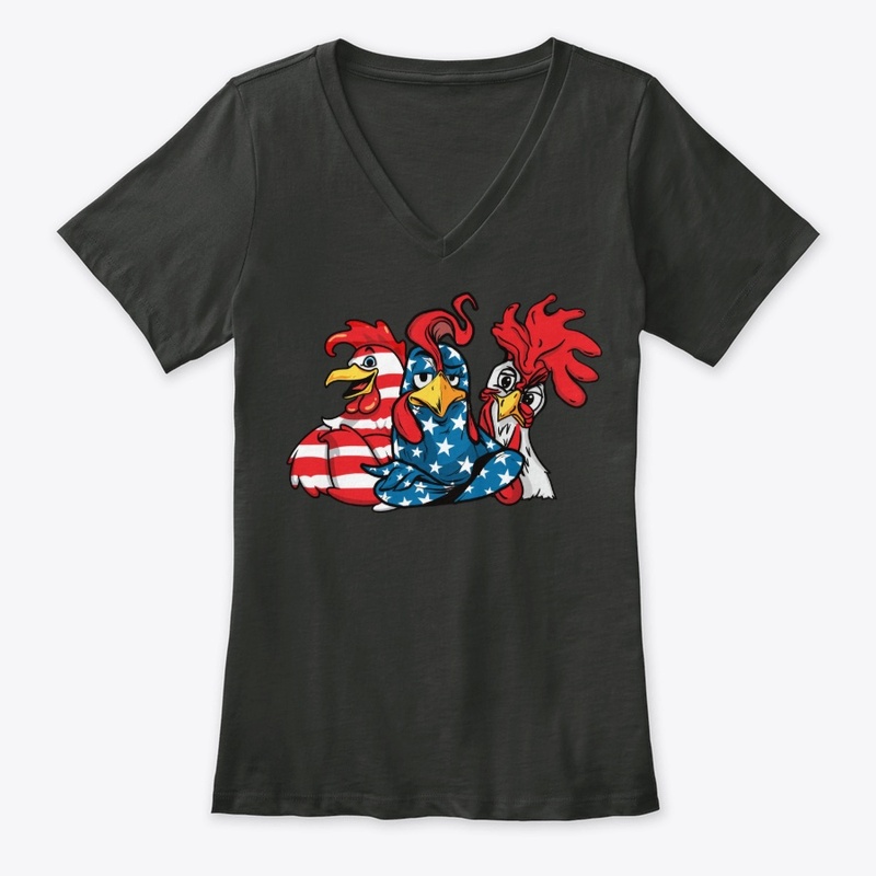 4th Of July Patriotic Chicken Lover Gift