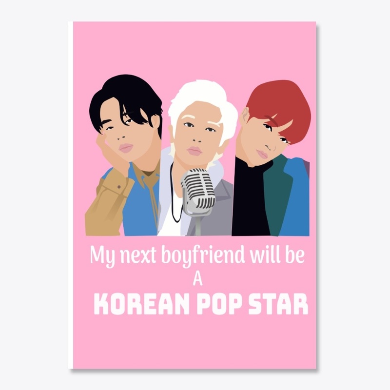 K-Pop Boyfriend Manifestation Merch