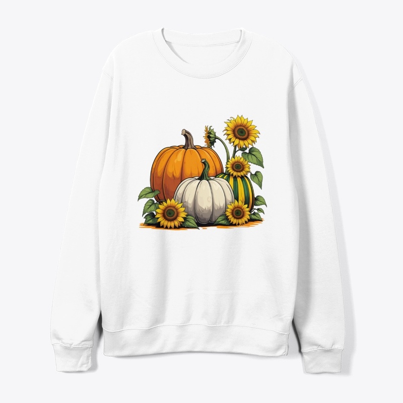 Pumpkins & Sunflowers Trio