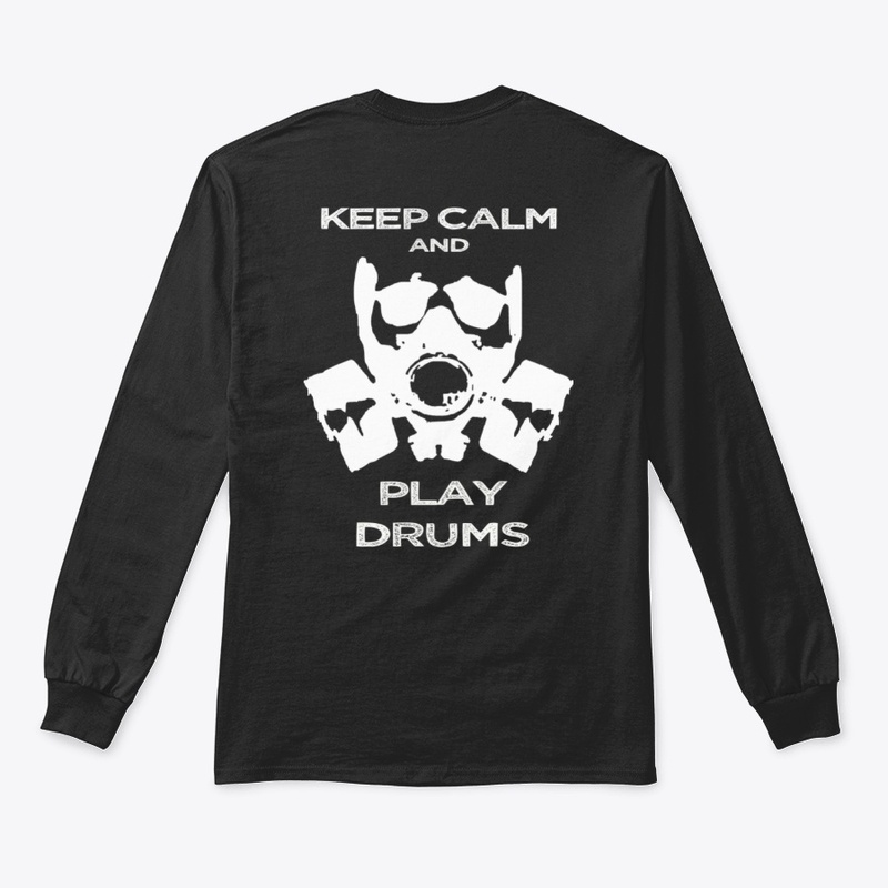 ACD - KEEP CALM PLAY DRUMS LONG SLEEVE