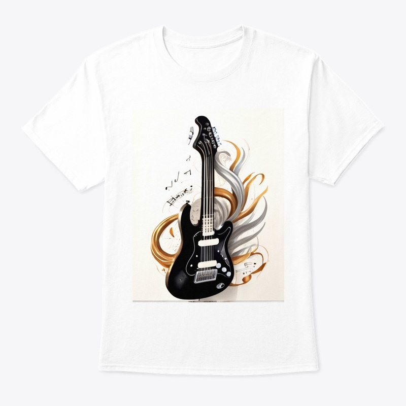Guitar T-shirt Design 