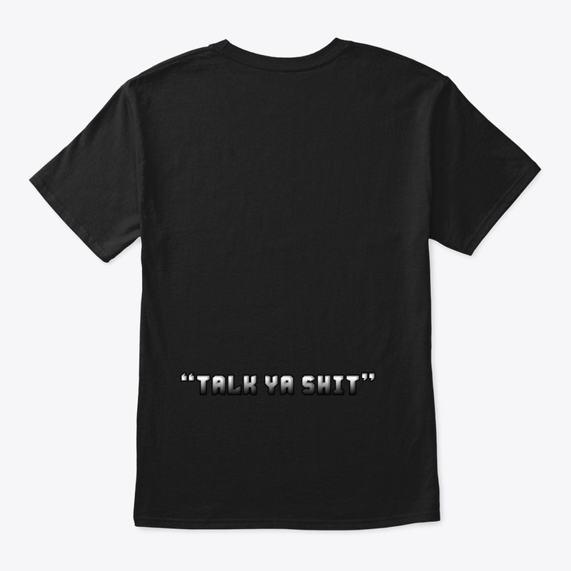 Wicky Talk Ya Shit Tee - Black
