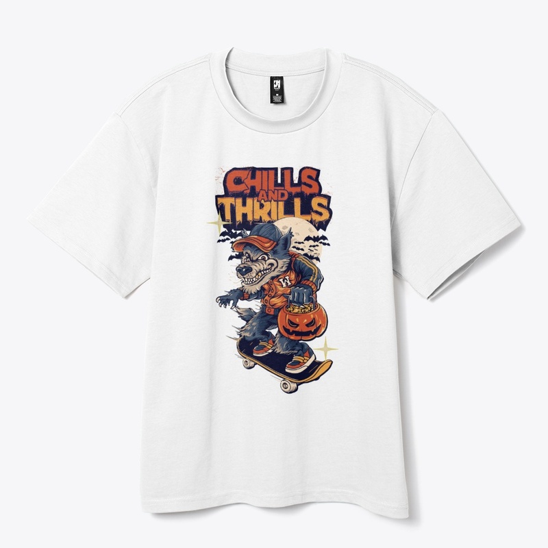 Chills and Thrills Halloween Skater