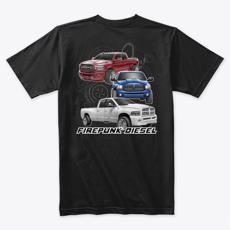 Red, White & Blue Truck Design