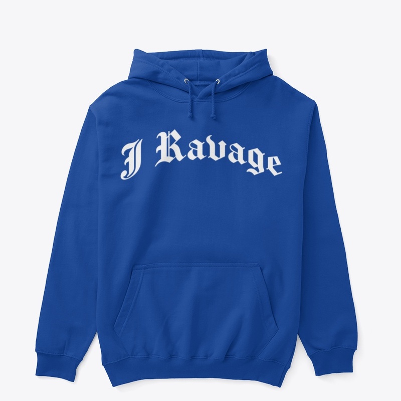 J Ravage Name Text White