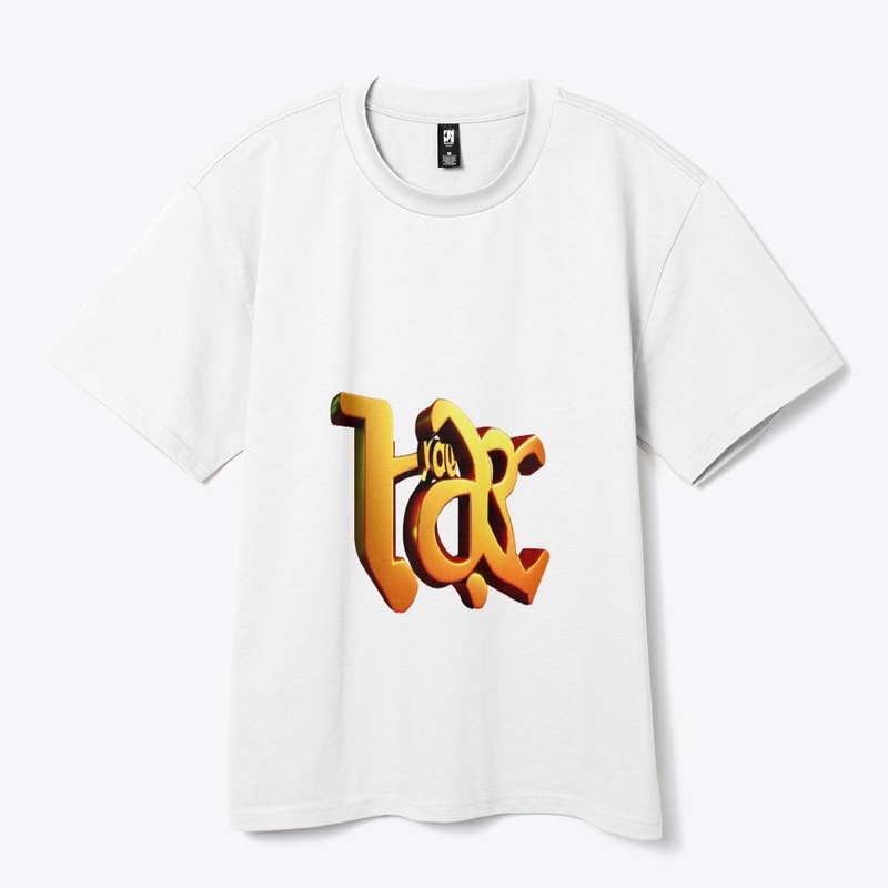 Golden Art Tee-Bold and Stylish Design
