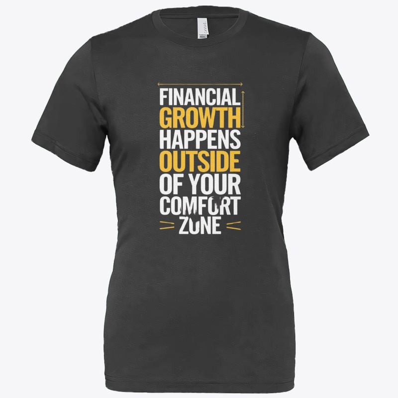 Financial Printed Long Sleeve Tee