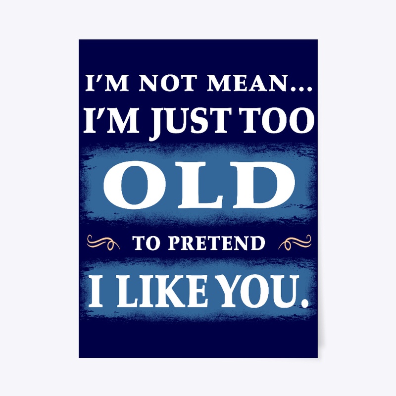 I'm not mean