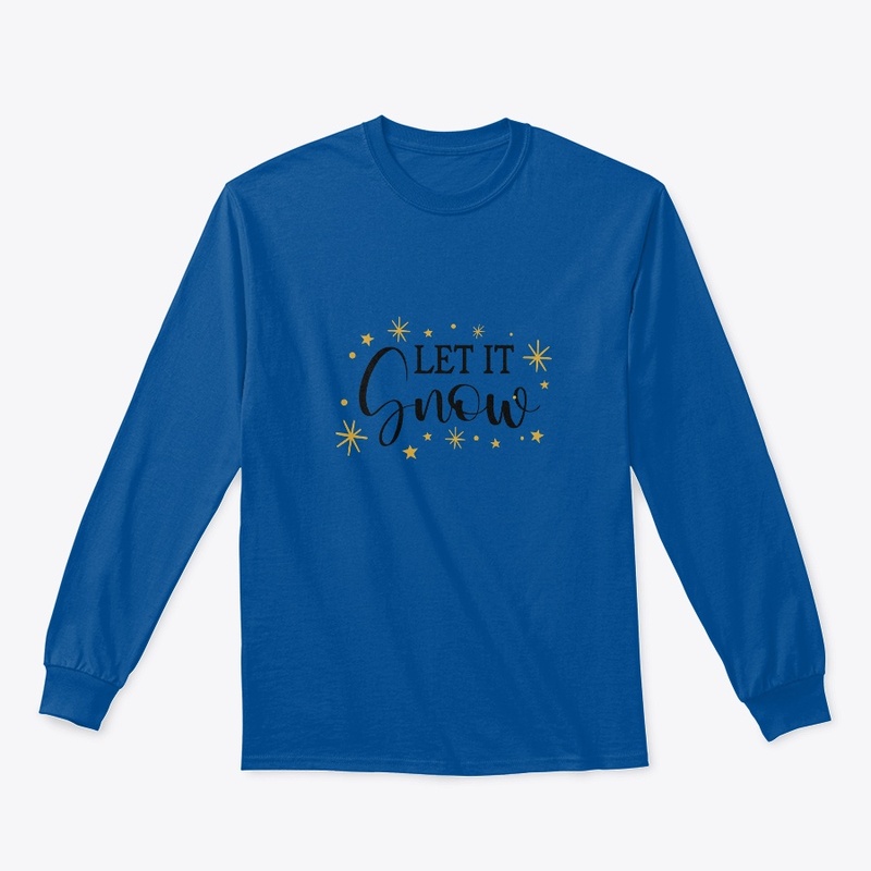 LET IT SNOW CHRISTMAS HOODIE/ T-SHIRT